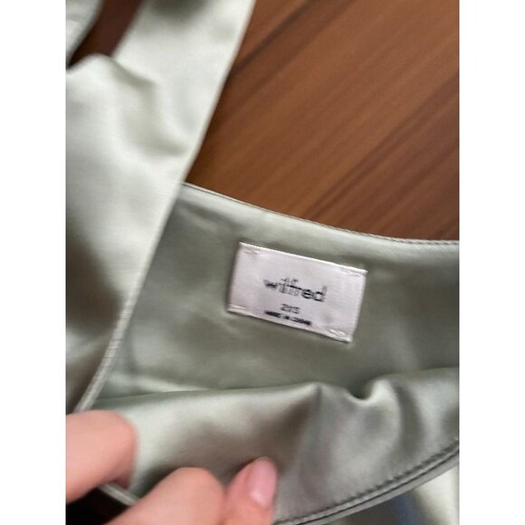 Aritzia Wilfred Shine Bustier Green Top Size XXS 00 - Picture 3 of 4